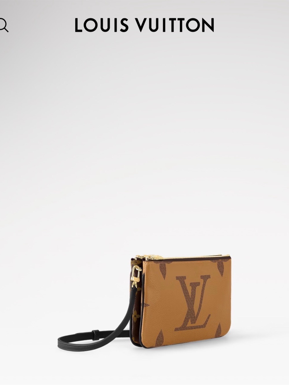 Louis Vuitton Double Zip Pochette Monogram Giant - Picture 13 of 16